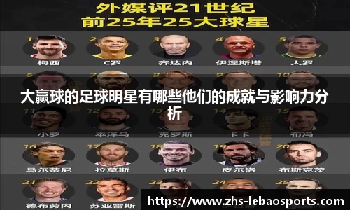大赢球的足球明星有哪些他们的成就与影响力分析