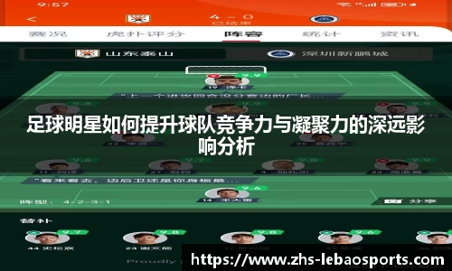 足球明星如何提升球队竞争力与凝聚力的深远影响分析